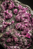 07632 -  Pink Cobaltoan Calcite Crystals on Matrix - Bou Azzer Mine (South Morocco)