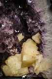 22214 - Beautiful Purple Natural Quartz Geode Minas Gerais District - Brazil