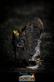 22298 - Sericho Pallasite Meteorite Polished Thin Section Fell in Kenya 1.396 g