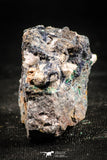 06276 - Well Crystallized Acicular Brochantite with Quartz from South Morocco