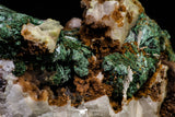 20927 - Beautiful Malachite Crystals on Barite Matrix - Taouz Barite Mines (Morocco)