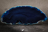 07307 -  Extremely Beautiful 4.17 Inch Brazilian Agate Slice (Chalcedony Geode Section)