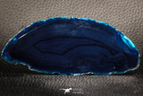 07307 -  Extremely Beautiful 4.17 Inch Brazilian Agate Slice (Chalcedony Geode Section)