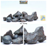 Collection of 343 g of Taza NWA 859 Iron Plessitic Octahedrite - Order Faizal